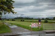 Lage am Alpenrhein ruhig - Rheinvorländer teilweise vorsorglich gesperrt