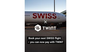 TWINT und SWISS sind gemeinsam abflugbereit