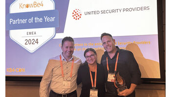 United Security Providers als KnowBe4-Partner des Jahres 2024 in EMEA ausgezeichnet